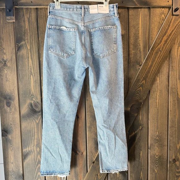 Agolde Blue Ankle & Cropped Jeans - Picture 6 of 9